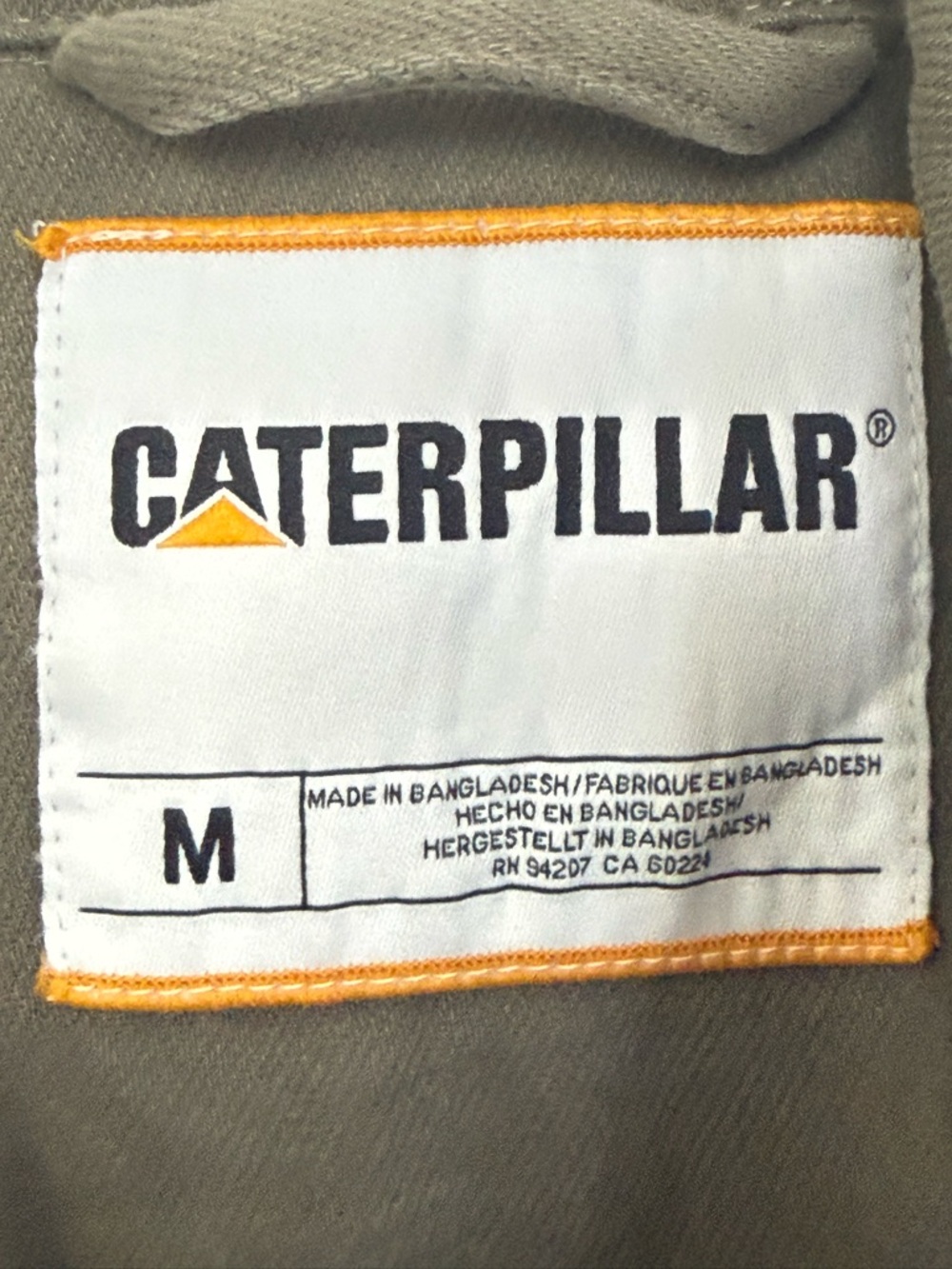 Caterpillar Heritage Uniform Twill. Utility Field Shacked Olive SzM Relaxed - Picture 5 of 16